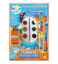 Livro Super pack Turma do Problems - Para ler, colorir e brincar