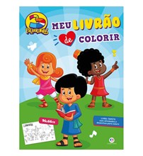 Livro Patrulha Canina Meu Livrão De Colorir Ciranda Cultural - 9786555005875