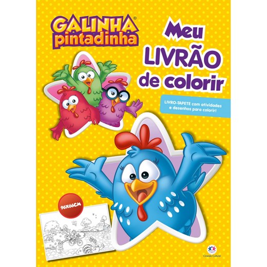 Galinha Pintadinha - 365 Desenhos para colorir - Ciranda Cultural
