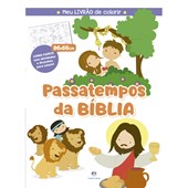 Produto Livro tapete Passatempos da Bíblia - Meu livrão de colorir