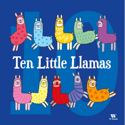 Livro Ten Little Lhamas