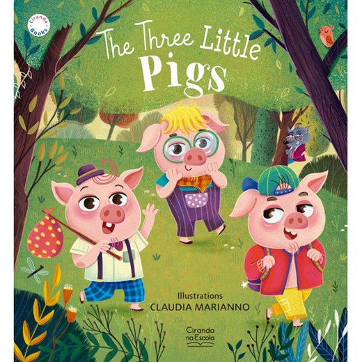 Livro The three little pigs