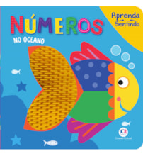 Livro Toque e sinta 1, 2, 3 under the sea
