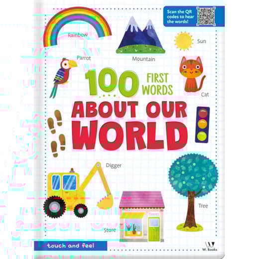 Livro Toque e sinta 100 First Words About Our World