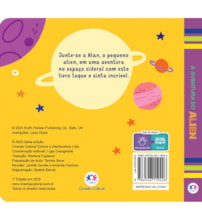 Livro Toque e sinta A aventura do alien