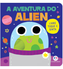 Livro Toque e sinta A aventura do alien