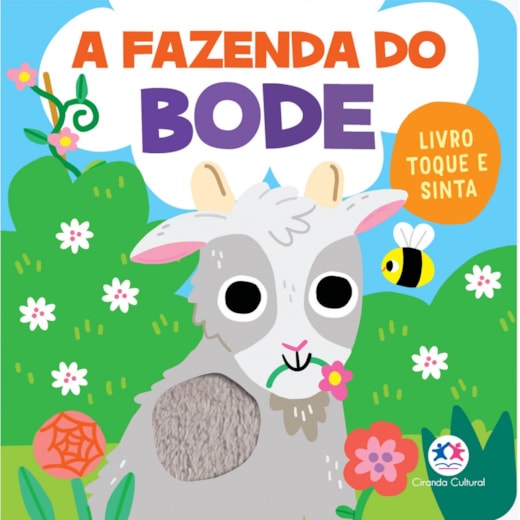 Livro Toque e sinta A fazenda do bode