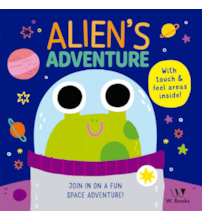 Livro Toque e sinta Alien's adventure