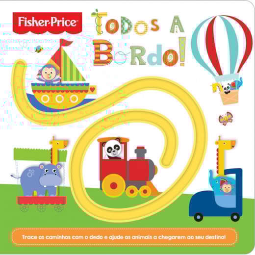Livro Toque e sinta All aboard