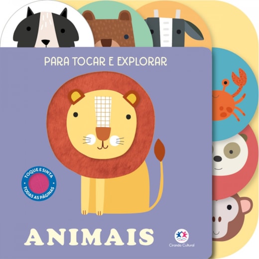 Livro Toque e sinta Animais
