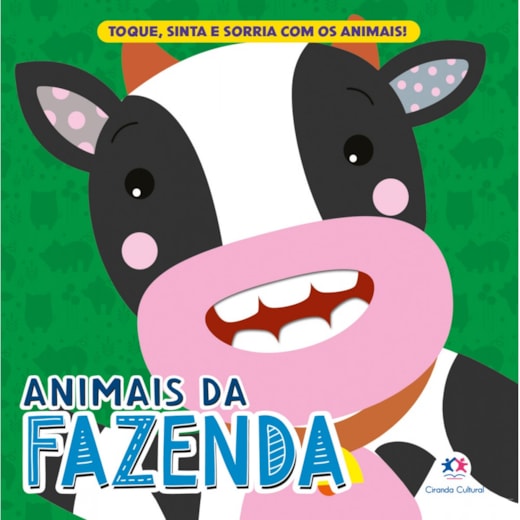 Livro Toque e sinta Animais da fazenda