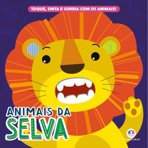 Livro Toque e sinta Animais da selva