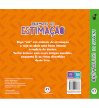 Livro Toque e sinta Animais de estimação