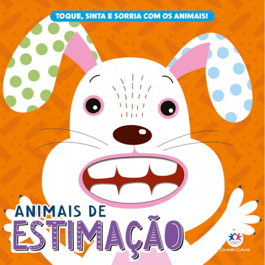 Livro Toque e sinta Animais de estimação