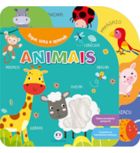 Livro Toque e sinta Animais - Toque sinta e aprenda