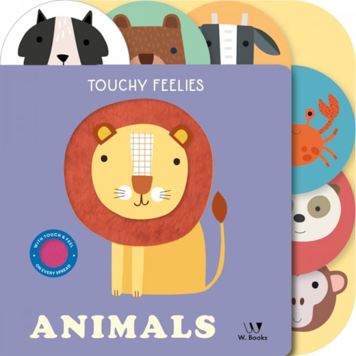 Livro Toque e sinta Animals