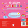 Livro Toque e sinta As cores do unicórnio