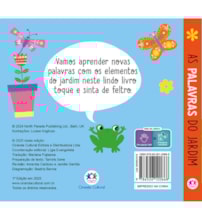 Livro Toque e sinta As palavras do jardim