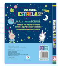 Livro Toque e sinta Boa noite, estrelas!