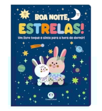 Livro Toque e sinta Boa noite, estrelas!