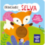 Livro Toque e sinta Brincando na Selva