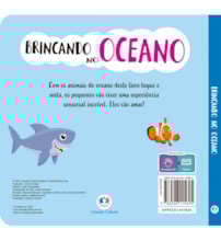 Livro Toque e sinta Brincando no Oceano