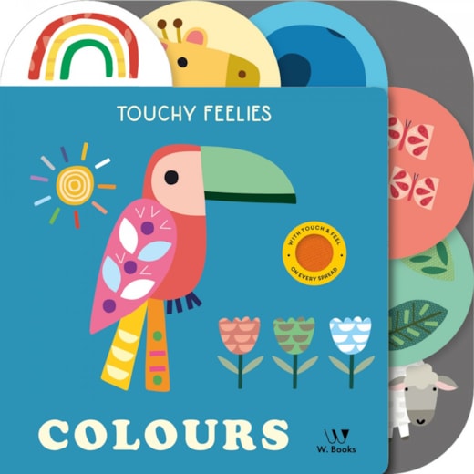 Livro Toque e sinta Colours