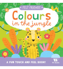 Livro Toque e sinta Colours in the jungle