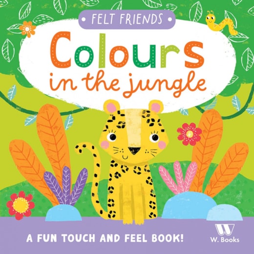 Livro Toque e sinta Colours in the jungle