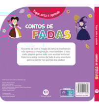 Livro Toque e sinta Contos de fadas