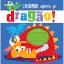 Livro Toque e sinta Cuidado com o dragão!