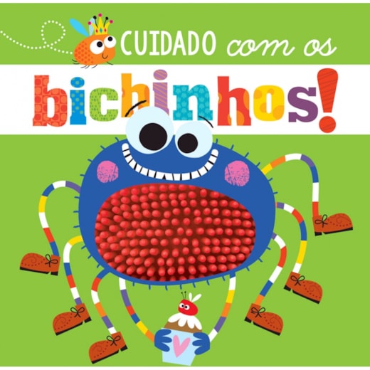 Livro Toque e sinta Cuidado com os bichinhos!