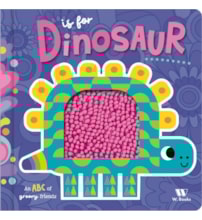 Livro Toque e sinta D is for Dinosaur