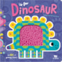 Livro Toque e sinta D is for Dinosaur