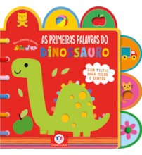 Livro Toque e sinta Dinosaur's first words