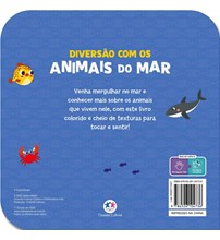Livro Toque e sinta Diversão com os animais do mar