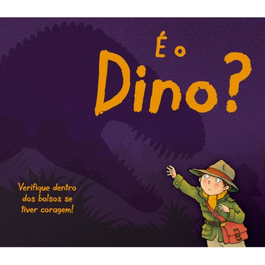 Livro Toque e sinta É o dino?