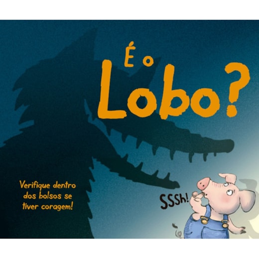 Livro Toque e sinta É o lobo?