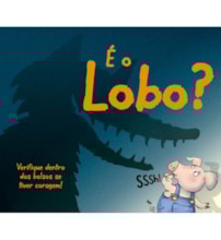 Livro Toque e sinta É o lobo? Livro Toque e sinta É o lobo?