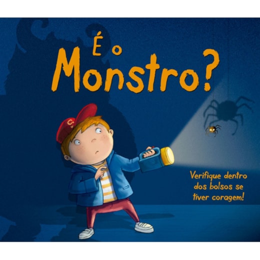 Livro Toque e sinta É o monstro?