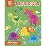Livro Toque e sinta Eram cinco dinossauros