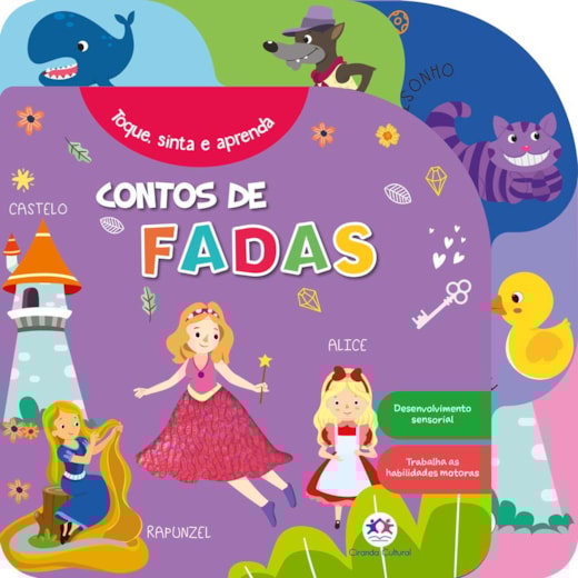 Livro Toque e sinta Fairy tales