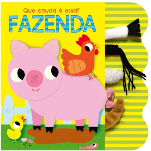 Livro Toque e sinta Fazenda