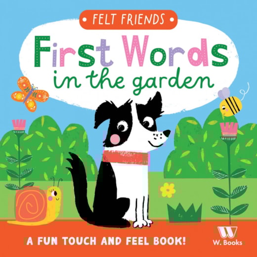 Livro Toque e sinta First words in the garden