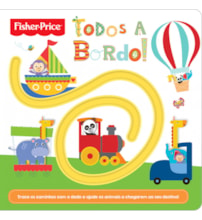 Livro Toque e sinta Fisher-Price - Todos a bordo!