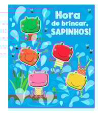 Livro Toque e sinta Five little speckled frogs