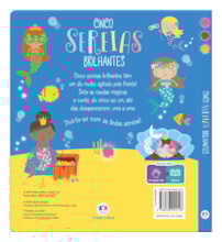 Livro Toque e sinta Five sparkly mermaids