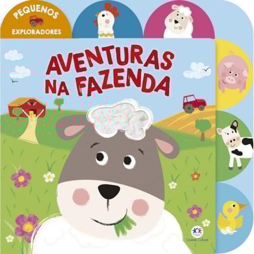 Livro Toque e sinta Friendly farmyard