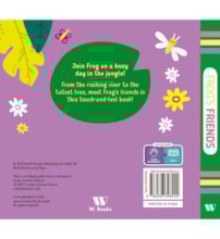 Livro Toque e sinta Frog's friends