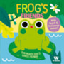 Livro Toque e sinta Frog's friends
